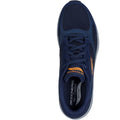 Skechers Mens Arch Fit 2.0 The Keep 232702-NVOR Navy/Orange Lace Up Shoes
