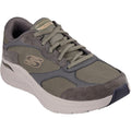 Skechers Mens Arch Fit 2.0 The Keep 232702-OLV Olive Lace Up Shoes