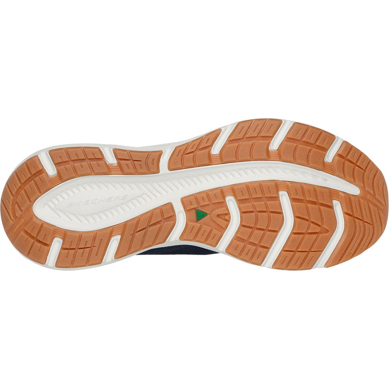 Skechers Mens Edgeride Rekze 232835-NVW Navy/White Lace Up Shoes