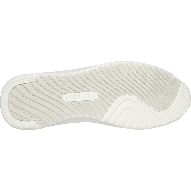 Skechers Mens Court Break Suit Sneaker 183175-BLK Black Lace Up Shoes