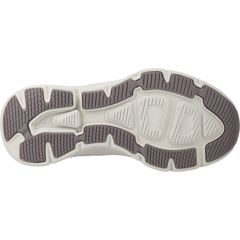 Skechers Mens D'Lux Walker 2.0 232463WW-BRN Brown Slip On Shoes