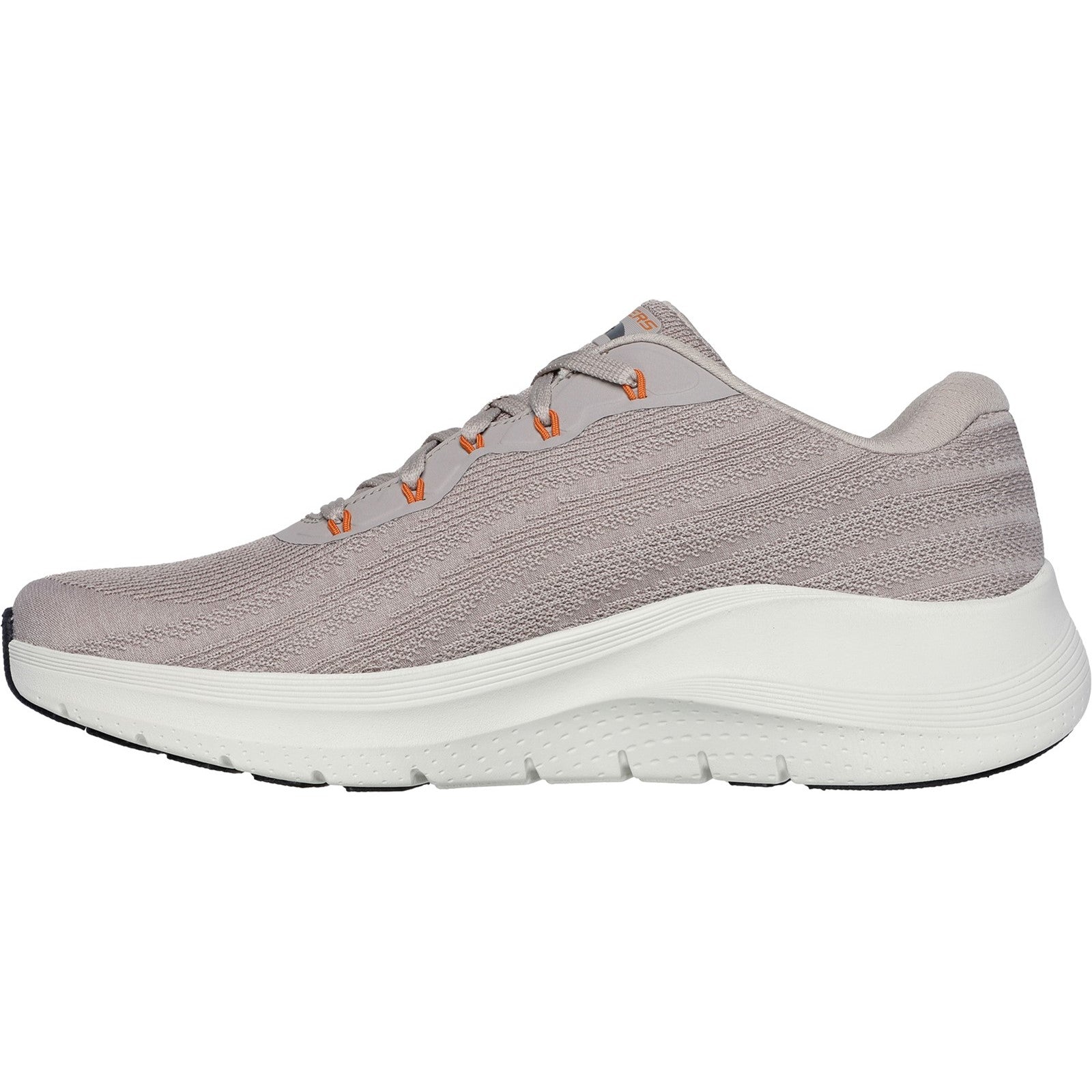Skechers Mens Arch Fit 2.0 Road Wave 232701WW-TPOR Taupe/Orange Slip On Shoes