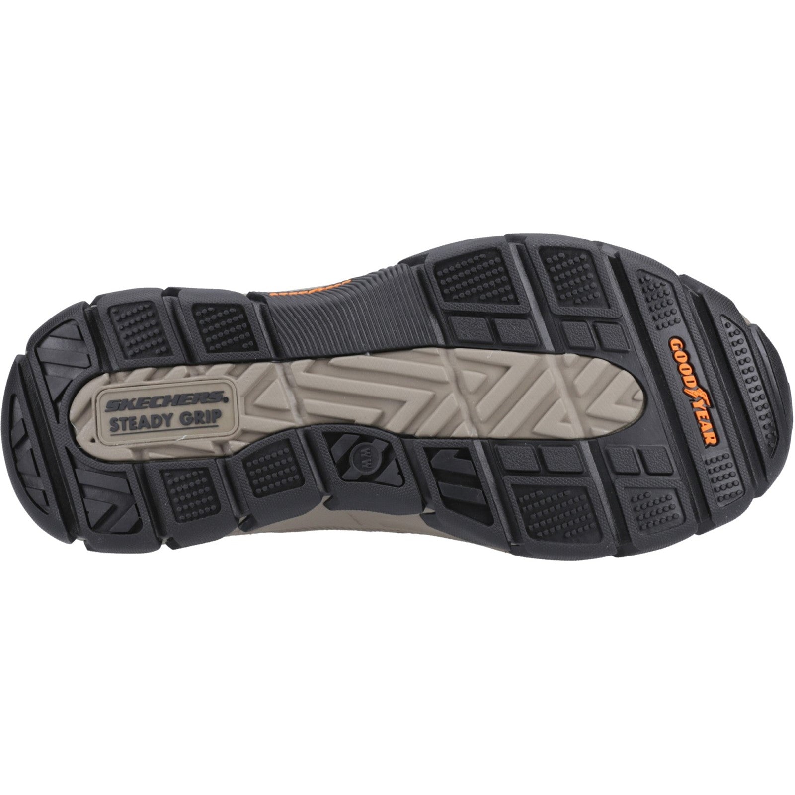 Skechers Mens Respected Elgin 204810WW-CDB Dark Brown Slip On Shoes