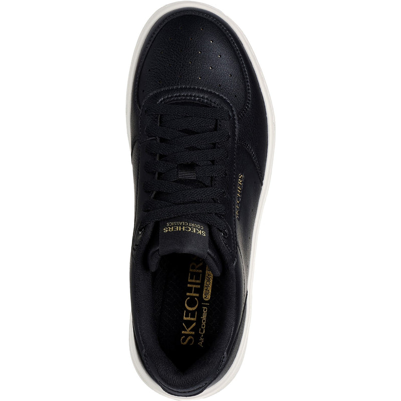 Skechers Womens Grand 92 - Be Lifted 185110-BLK Black Lace Up Shoes