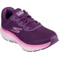 Skechers Womens Go Run Consistent 2.0 Fast Pace 128621-PLUM Plum Lace Up Shoes