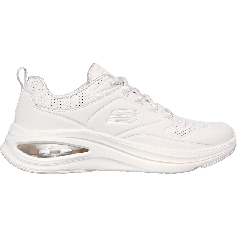 Skechers Womens Skech-Air Meta Extraordinaire 150136-OFWT Off White Lace Up Shoes