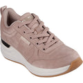 Skechers Womens Billion 2 Prissy N Plush 177349-TPE Taupe Lace Up Shoes