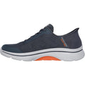 Skechers Mens Arch Fit 2.0 Simplicity 2 216602-CCOR Charcoal/Orange Lace Up Shoes