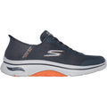 Skechers Mens Arch Fit 2.0 Simplicity 2 216602-CCOR Charcoal/Orange Lace Up Shoes