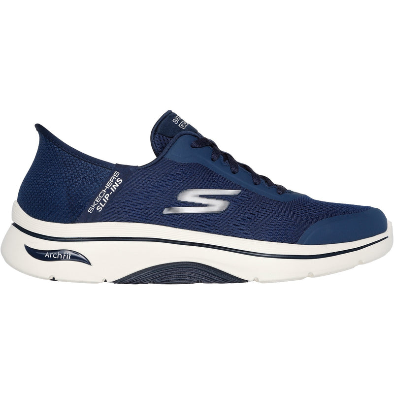 Skechers Mens Arch Fit 2.0 Simplicity 2 216602-NVY Navy Lace Up Shoes