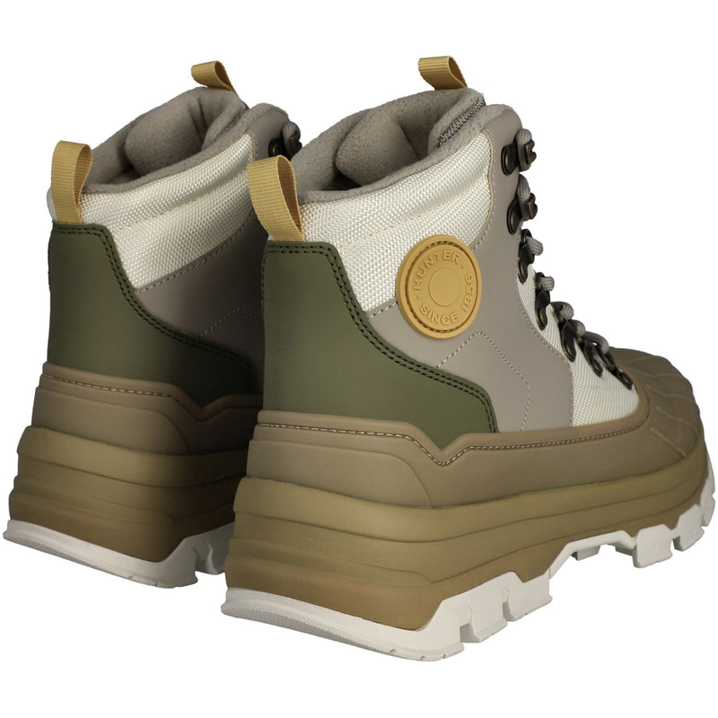 Hunter Womens Silver Explorer Duck Boots