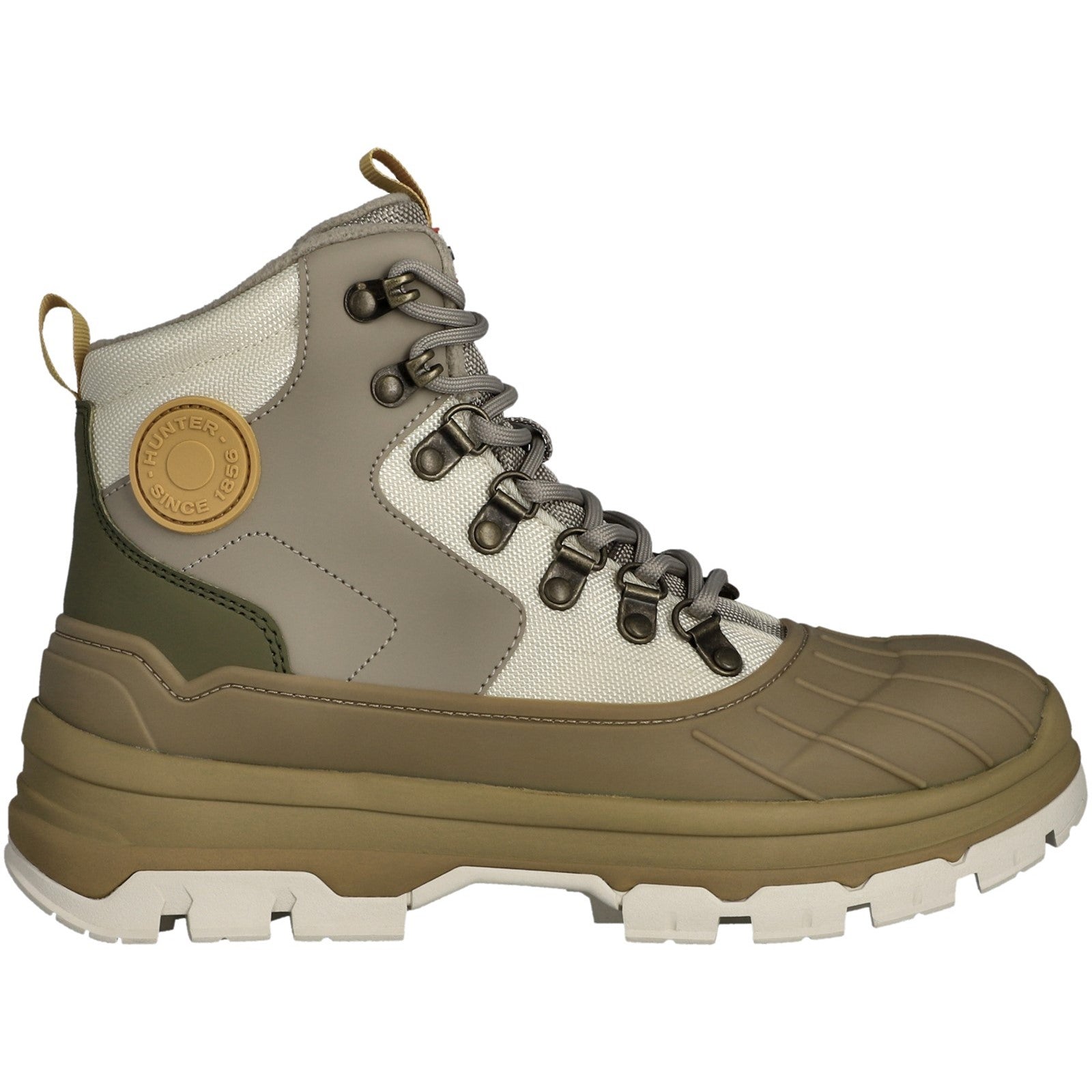 Hunter Womens Silver Explorer Duck Boots