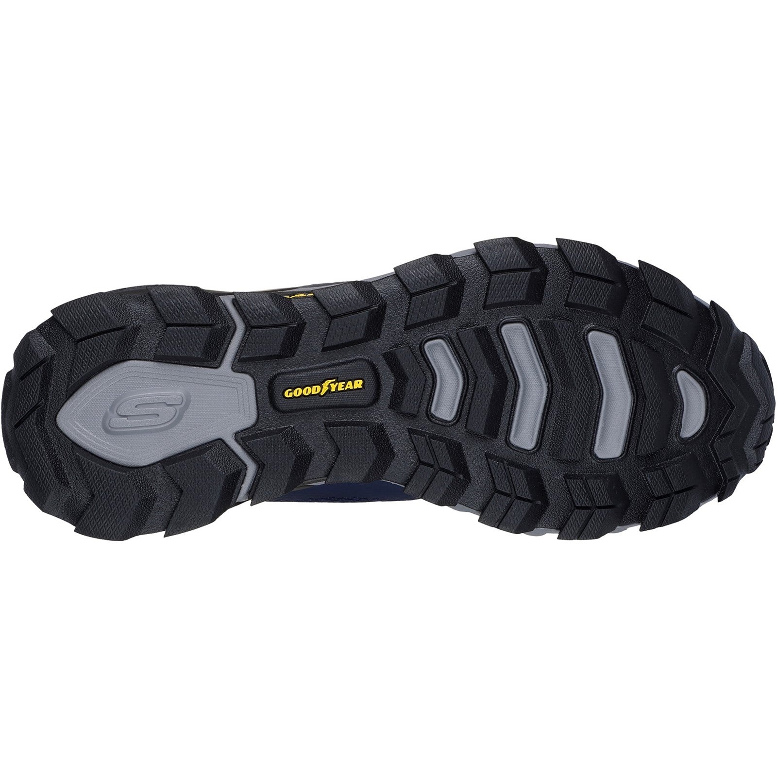 Skechers Mens Max Protect Assembly 237309-NVY Navy Lace Up Shoes