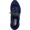 Skechers Mens Max Protect Assembly 237309-NVY Navy Lace Up Shoes