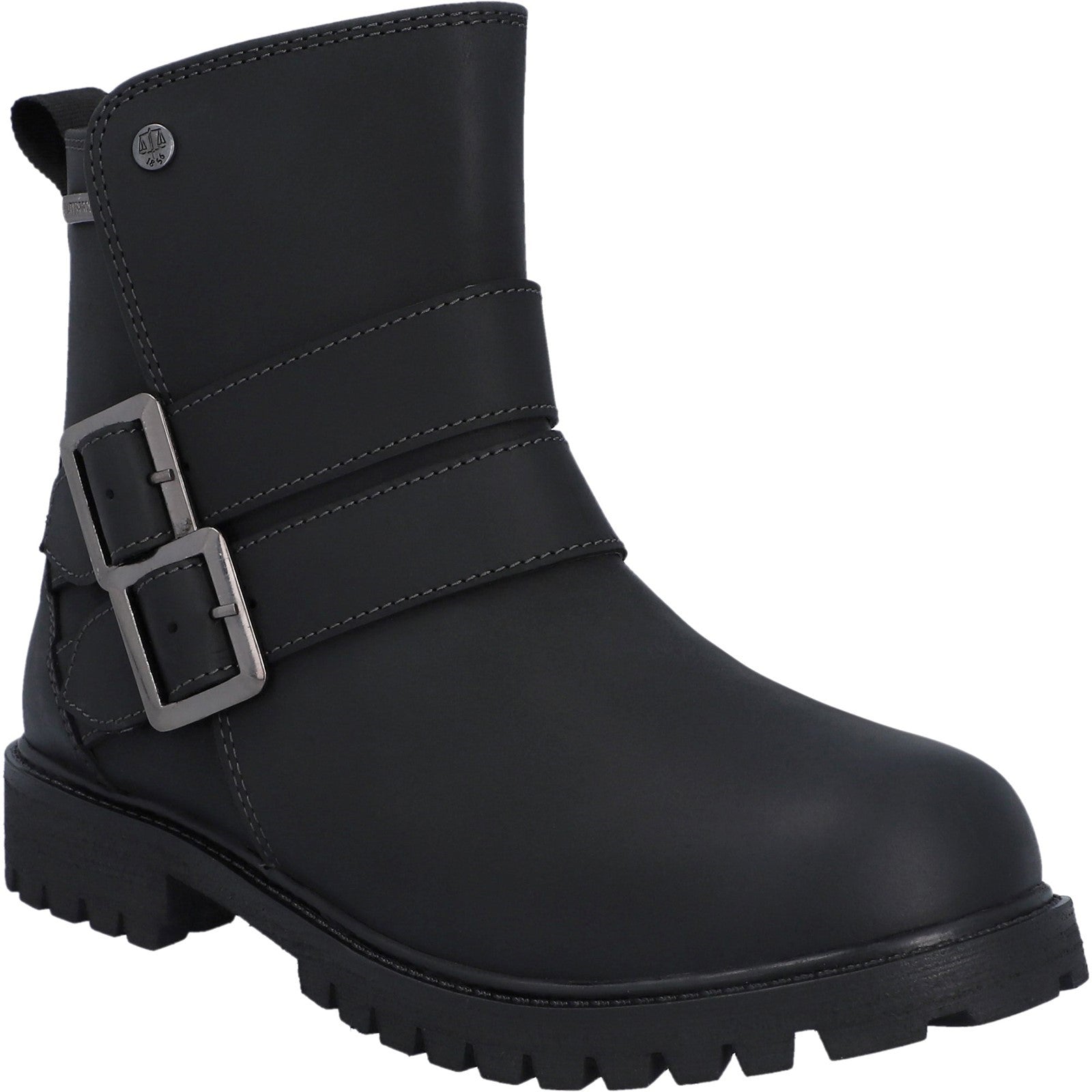 Hunter Womens Black Ness Ankle Boots