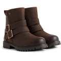 Hunter Womens Brown Ness Ankle Boots