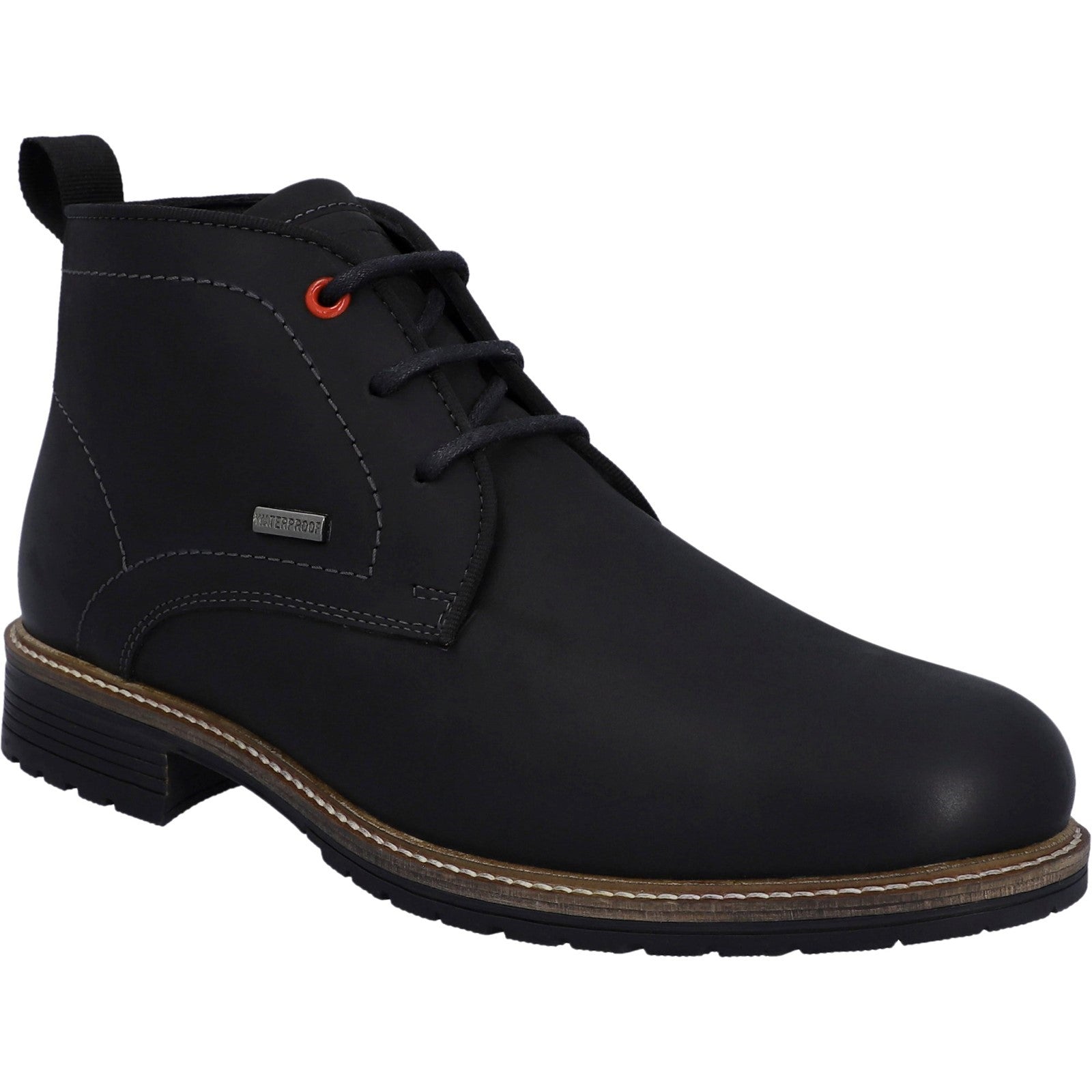 Hunter Mens Black Jura Ankle Boots