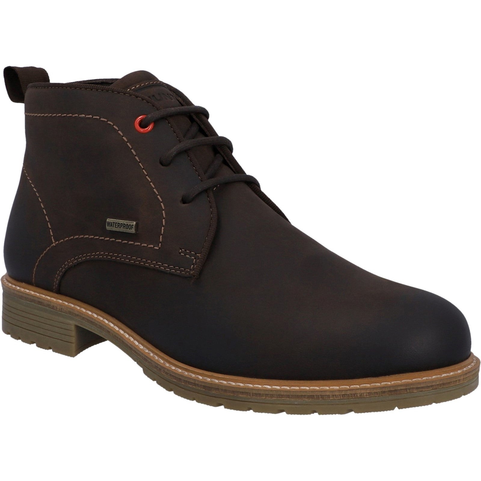 Hunter Mens Brown Jura Ankle Boots