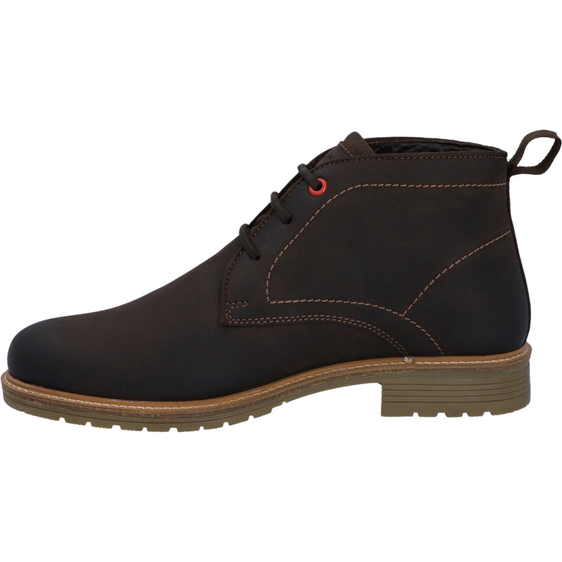 Hunter Mens Brown Jura Ankle Boots