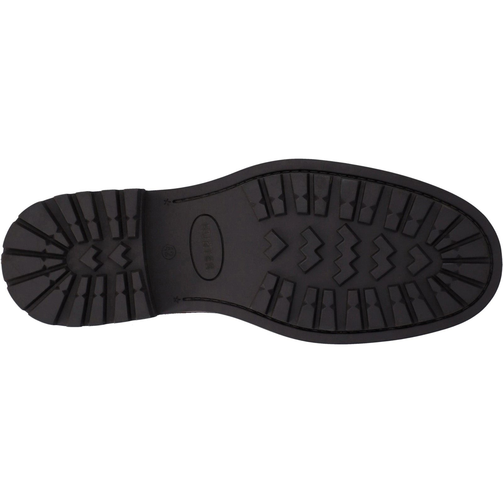 Hunter Mens Tan Cawdor Brogue Gibson Shoes