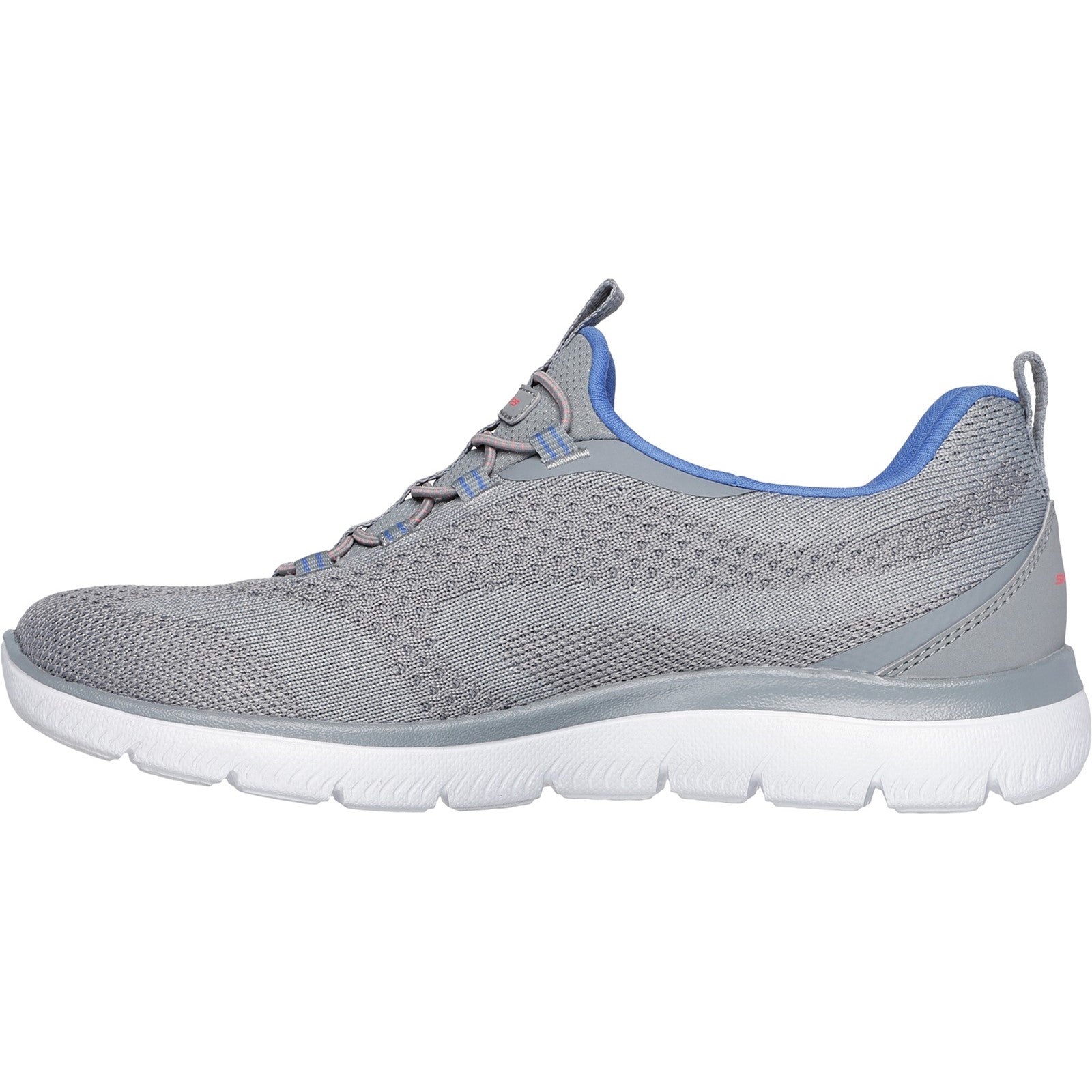 Skechers Womens Summits New Nature 150120-GYMT Grey/Multi Slip On Shoes