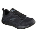 Skechers Mens Track Knockhill 232001-BBK Black Lace Up Shoes