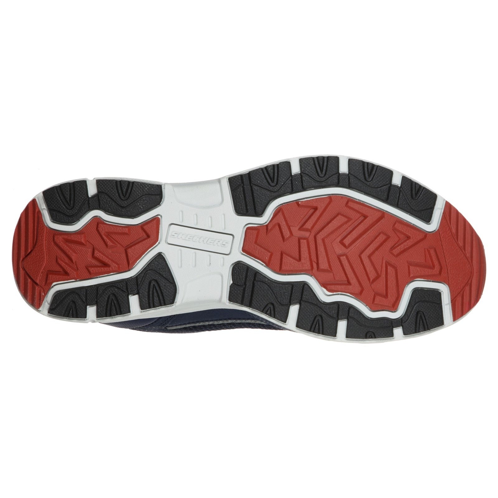 Skechers Mens Oak Canyon Verketta 51898-NVGY Navy/Grey Lace Up Shoes