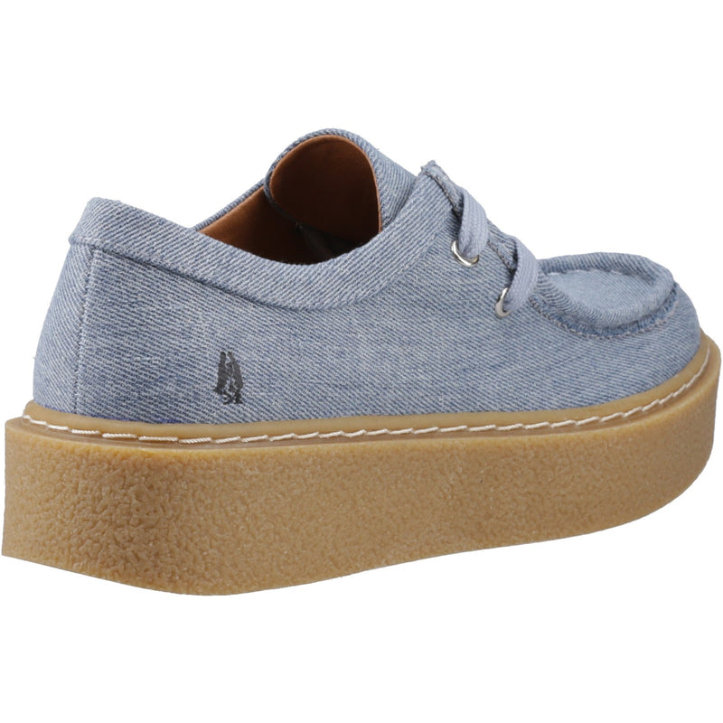 Hush Puppies Bridie Textile Mocc Toe Women's Shoes in Denim