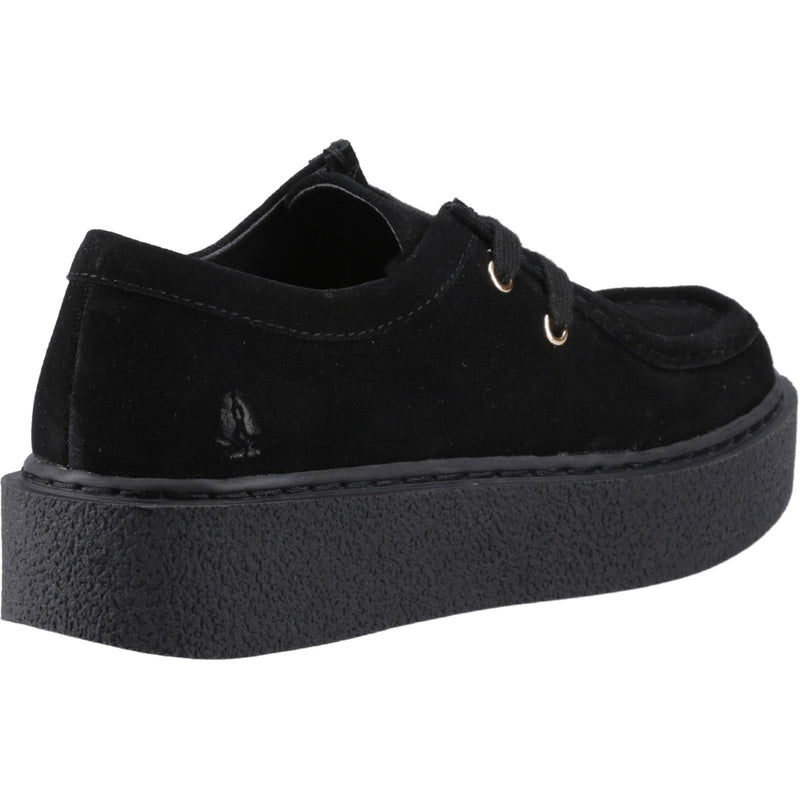 Hush Puppies Bridie Suede Mocc Toe Women's Shoes in Black
