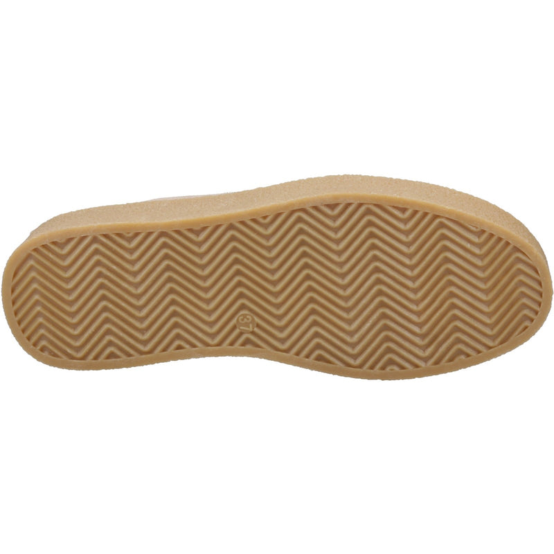 Hush Puppies Bridie Suede Mocc Toe Women's Shoes in Taupe