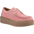Hush Puppies Bridie Suede Mocc Toe Women's Shoes in Pink