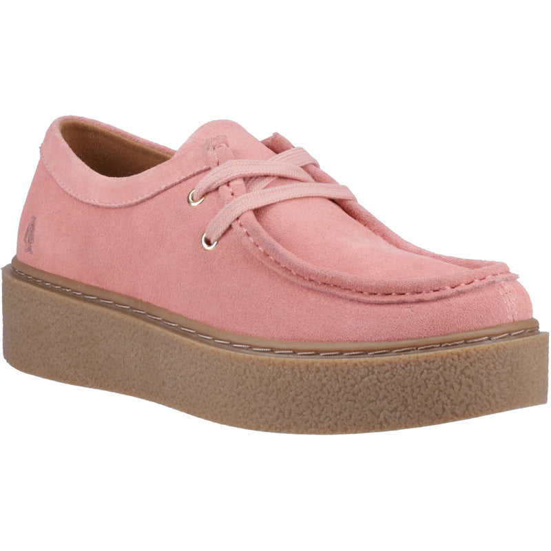 Hush Puppies Bridie Suede Mocc Toe Women's Shoes in Pink