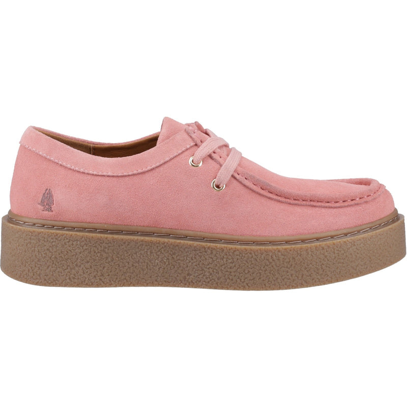 Hush Puppies Bridie Suede Mocc Toe Women's Shoes in Pink