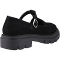 Hush Puppies Womens Slip On Nella T-Bar Shoe in Black