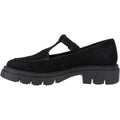 Hush Puppies Womens Slip On Nella T-Bar Shoe in Black