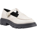 Hush Puppies Womens Nella T-Bar Shoes in Cream