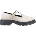 Hush Puppies Womens Nella T-Bar Shoes in Cream