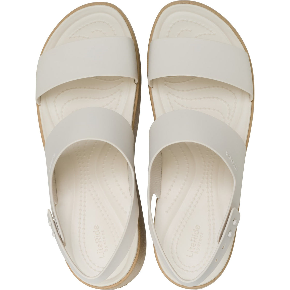 Crocs Brooklyn Sky EVA Women's Frappe/Cashew Sandals