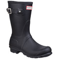 Hunter Womens Matt Black Original Short Wellington Boots
