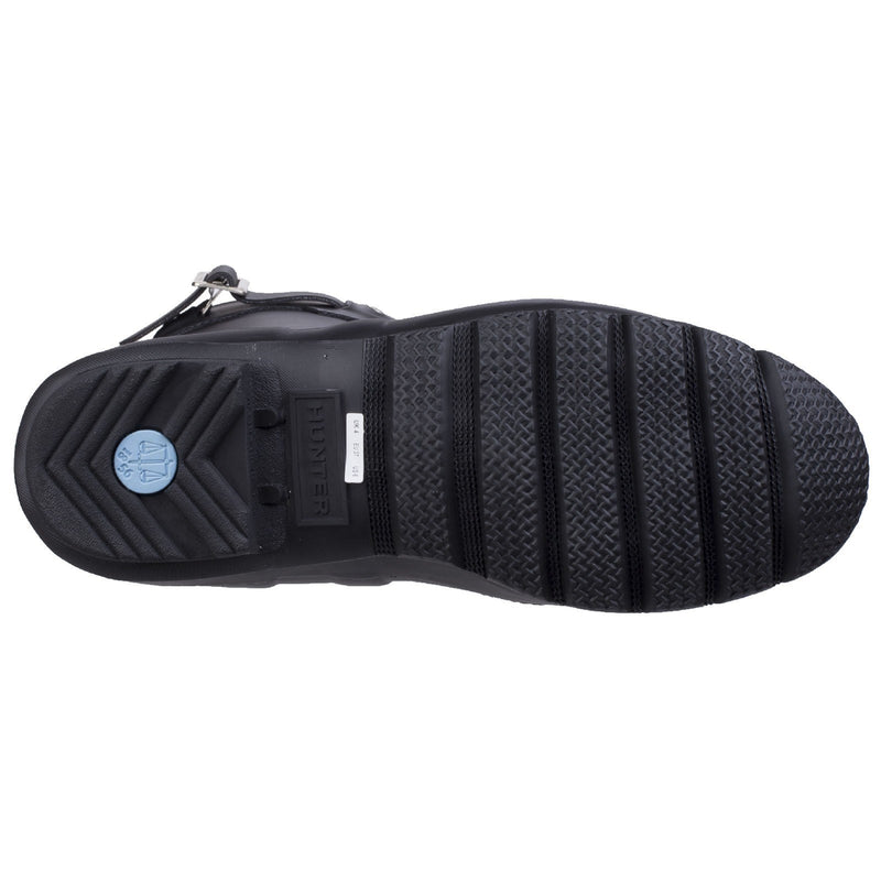 Hunter Womens Matt Black Original Short Wellington Boots