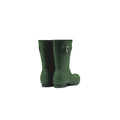 Hunter Womens Matt Green Original Short Wellington Boots