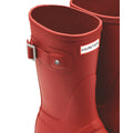 Hunter Womens Matt Red Original Short Wellington Boots