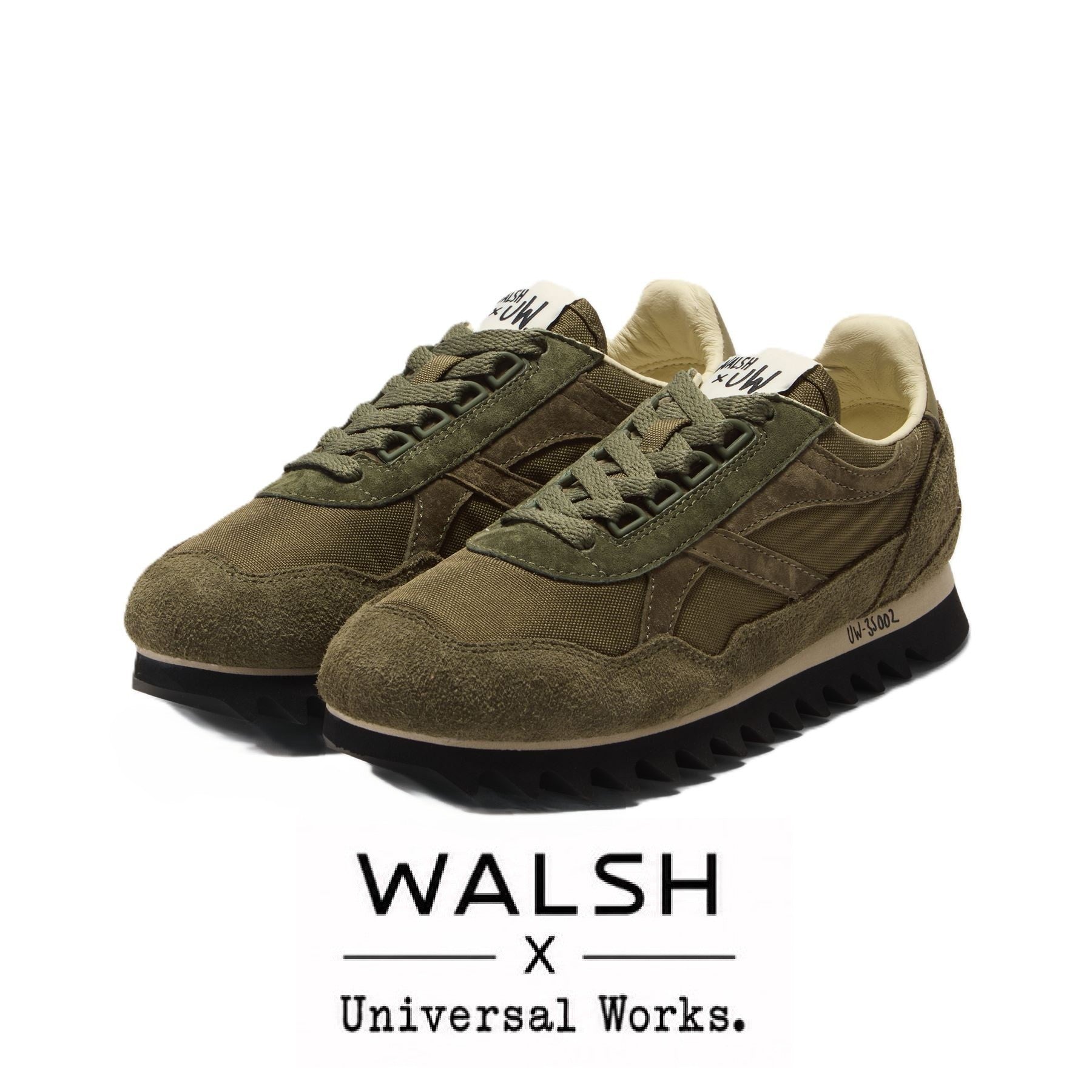 Walsh Ensign Men's Green Trainers