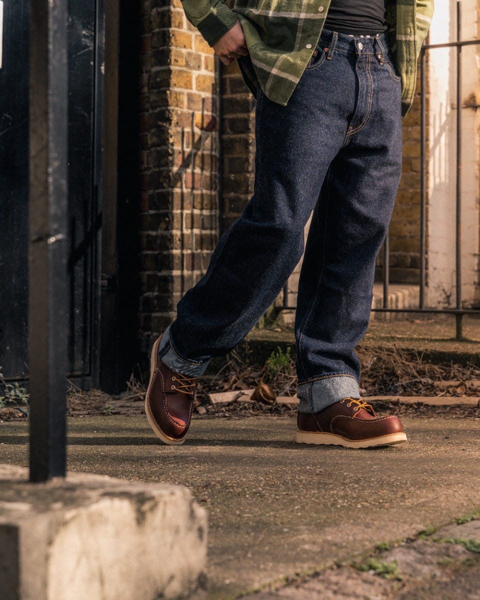 Red Wing 8138 Mens Briar Oil Slick 6-Inch Moc Toe Boots