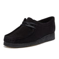 Clarks Originals Wallabee Suede Womens Black Shoes