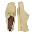 Clarks Originals Wallabee Women's Beige Suede Shoes
