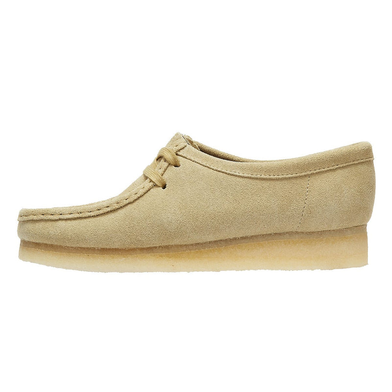 Clarks Originals Wallabee Women's Beige Suede Shoes