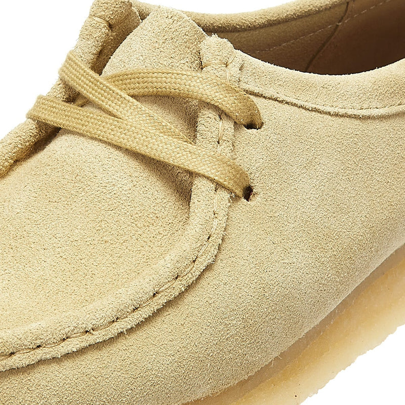 Clarks Originals Wallabee Women's Beige Suede Shoes