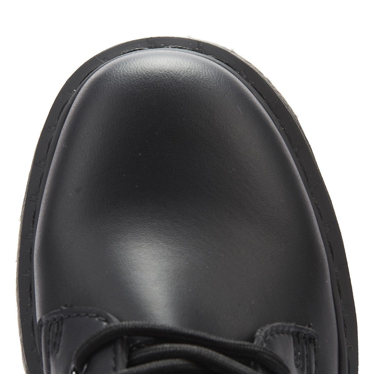 Dr. Martens Jadon II Vegan Womens Black Mono Boots