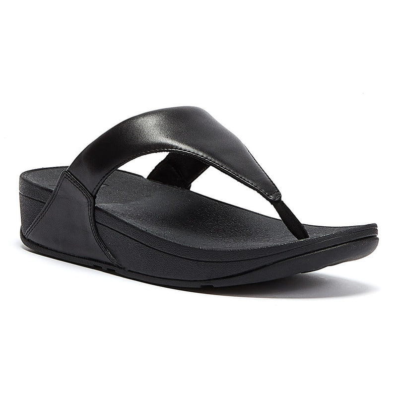 FitFlop Womens Black Lulu Sandals